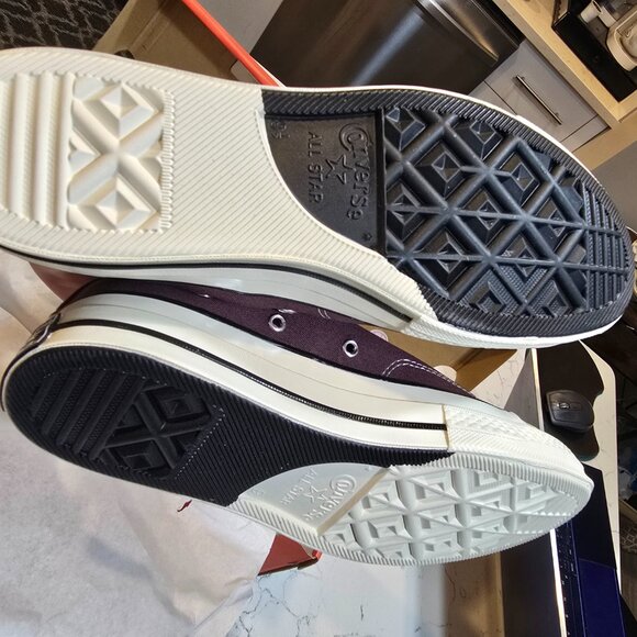 Converse Chuck 70 All Star Yin-Yang Low-Top Shoes 2025 Purple A15035 MEN 9.5 NEW - Picture 6 of 10